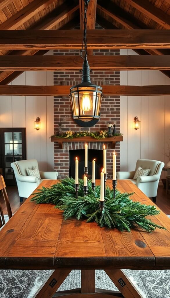 Rustic Farmhouse Lighting Decor