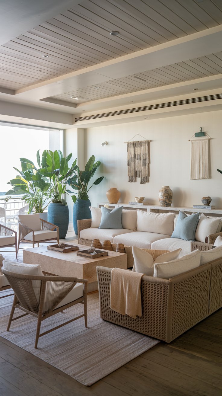 20 Stunning Coastal Living Room Ideas for a Beachy Vibe
