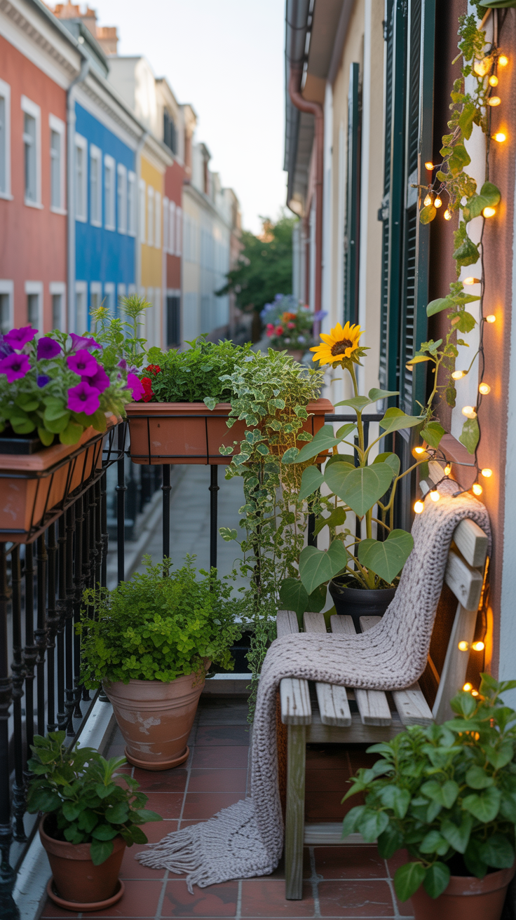25 Creative Small Balcony Garden Ideas to Maximize Space and Style