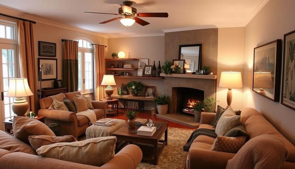 Inviting living room combining multiple cozy elements from the article Inviting living room combining multiple cozy elements from the article
