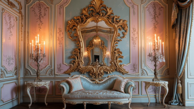 12 Rococo Living Room Ideas That Feel Elegant and Dramatic