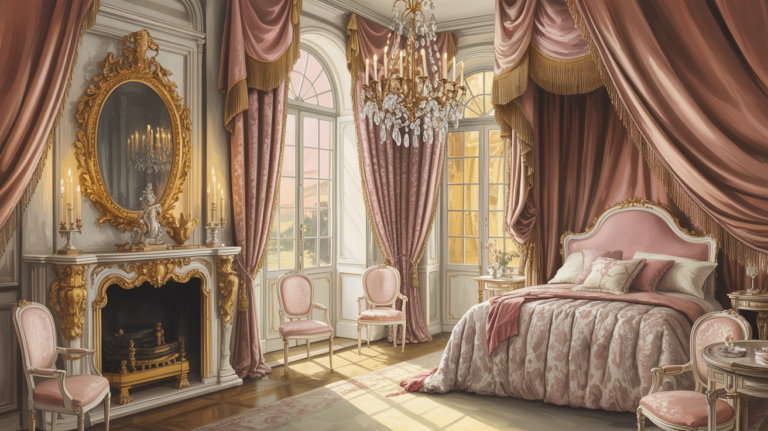 12 French Rococo Bedrooms That Perfectly Balance Luxury and Romance