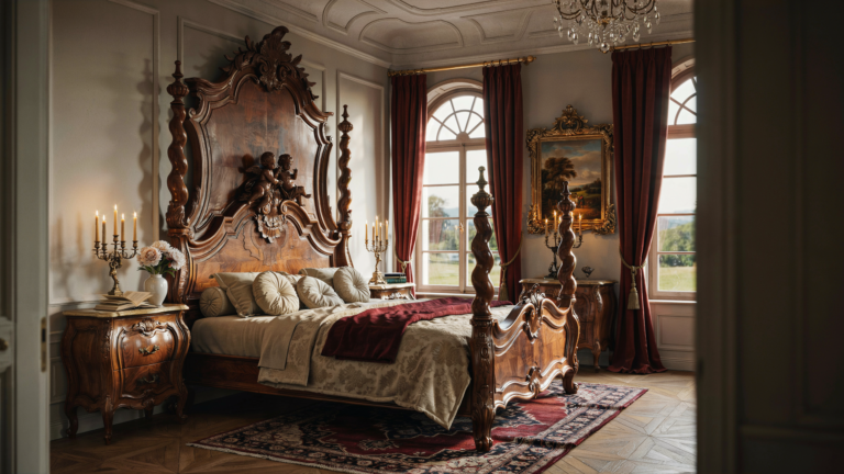 10 Baroque Bedroom Designs With Dramatic Old World Charm