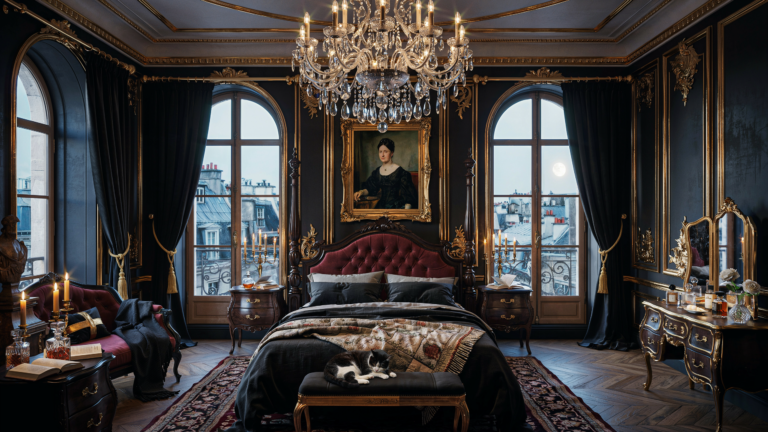 12 Black Victorian Bedroom Ideas That Feel Dramatic and Elegant