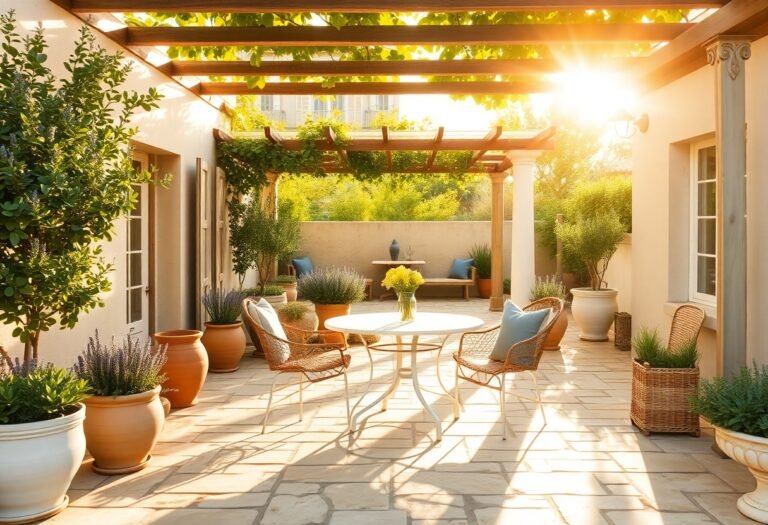 12 Cottage Garden Patios Inspired by Provence You’ll Want Right Now