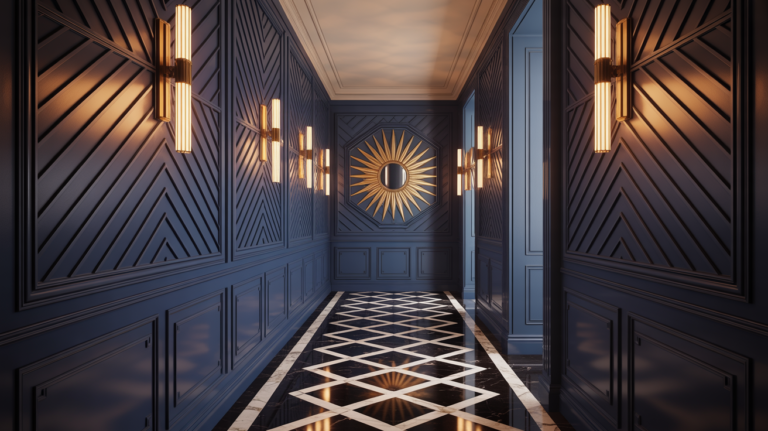 17 Art Deco Walls That Turn a Room Into a Showstopper