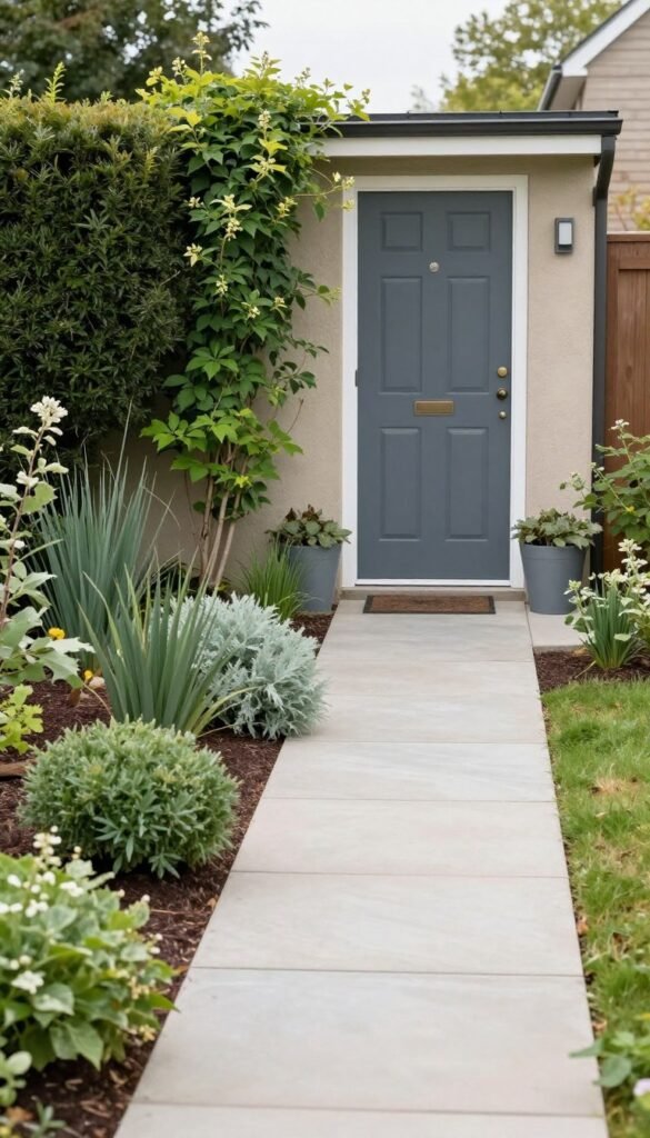 simple country front garden design formula